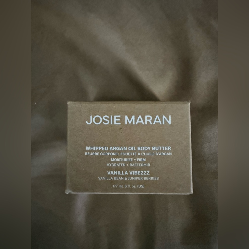 Josie Maran Vanilla Vibezzz Body Butter. 💕⚡️